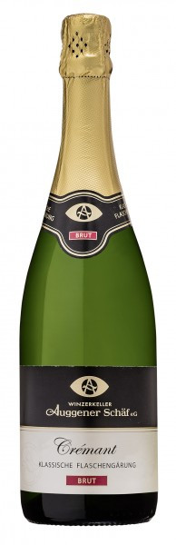 Baden Crémant Sekt Brut – Flaschengärung 0,75 L - Winzerkeller Auggener Schäf