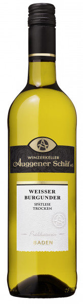 Weißer Burgunder, Spätlese trocken 2020 - Winzerkeller Auggener Schäf