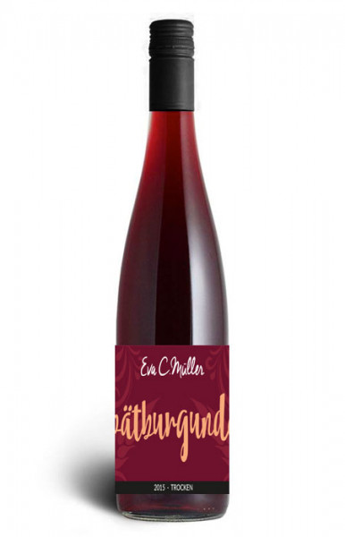 Spätburgunder Rotwein trocken 2015 - Eva C. Müller Weine