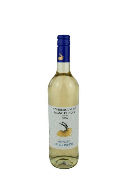 Spätburgunder Blanc de Noir trocken 2016 - Weingut Dr. Schneider