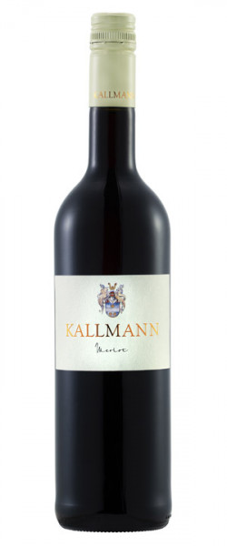 Merlot trocken 2017 0,5 Liter - Badischer Landwein - Weinbau Kallmann
