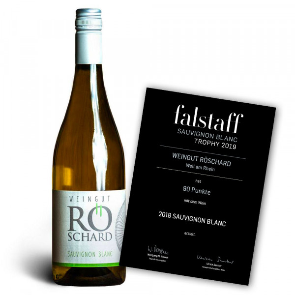 Sauvignon Blanc 2018 trocken - 90 Pt. Falstaff - Weingut Röschard