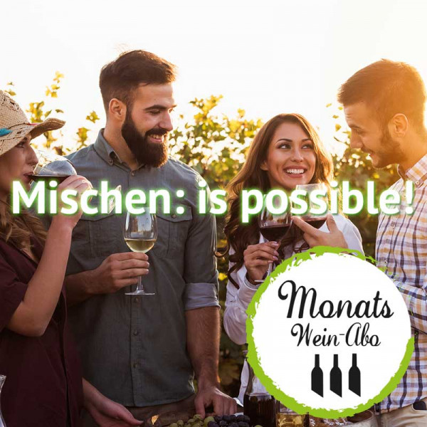 Weinabo "Mischen: is Possible" - jederzeit kündbar