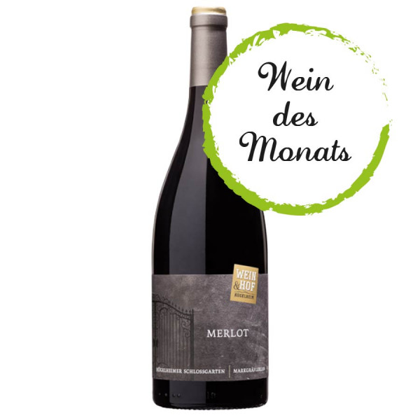 Hügelheimer Schlossgarten Merlot "Beste Lagen" QbA 2020 trocken - Wein & Hof Hügelheim