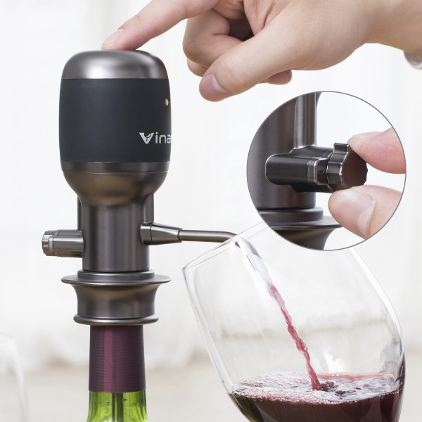 Vinaera® PRO - Elektrischer Weinbelüfter (justierbar)
