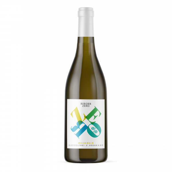 ZERO Weisswein alkoholfrei / vegan - Weingut Rieger - Biowein