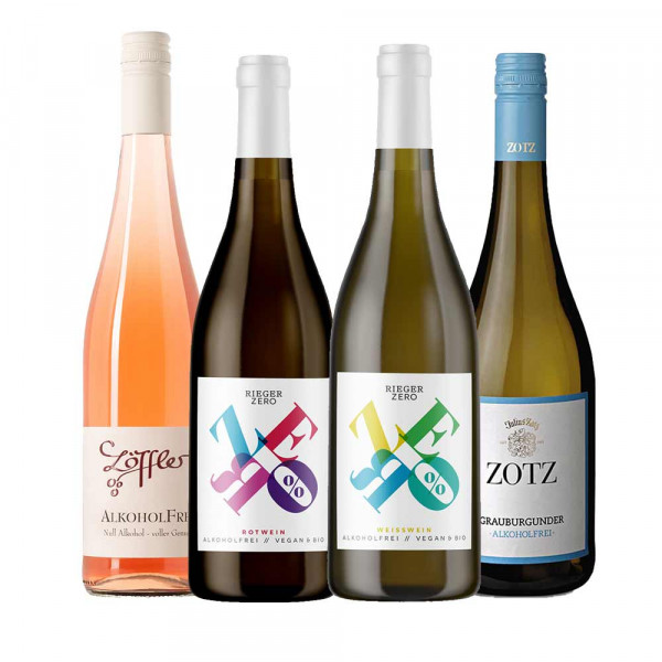Probierpaket "Alkoholfrei" - 4x Alkoholfreier Wein