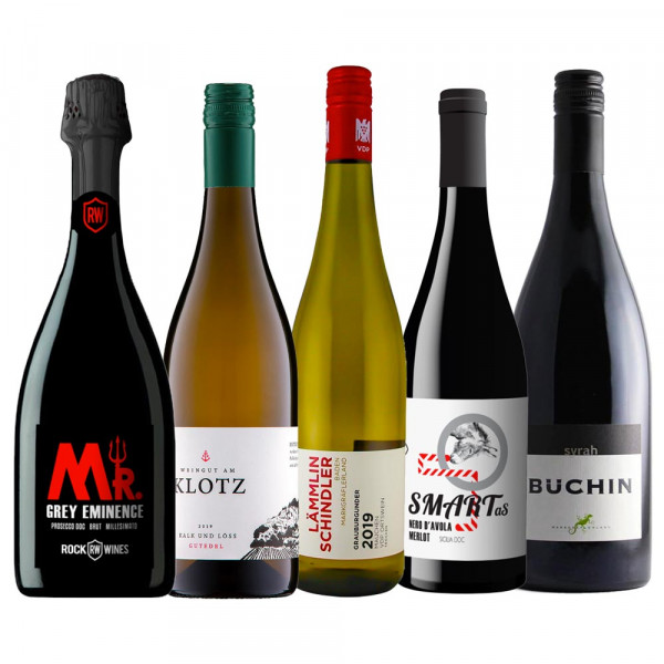 Weinpaket "Pizza & Wein ... das wird fein!" zur Online Weinprobe am Fr. 08.01.2021
