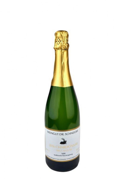 Winzersekt Chardonnay Brut Nature 2016 - Weingut Dr. Schneider