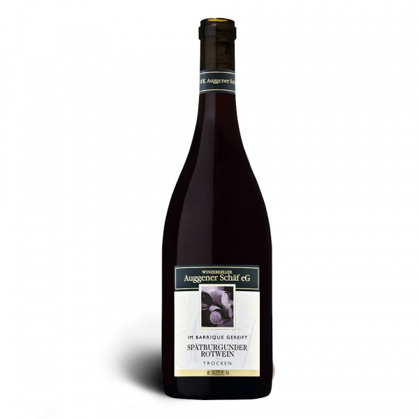 Spätburgunder Rotwein, Qualitätswein trocken 2016, Barrique - Winzerkeller Auggener Schäf