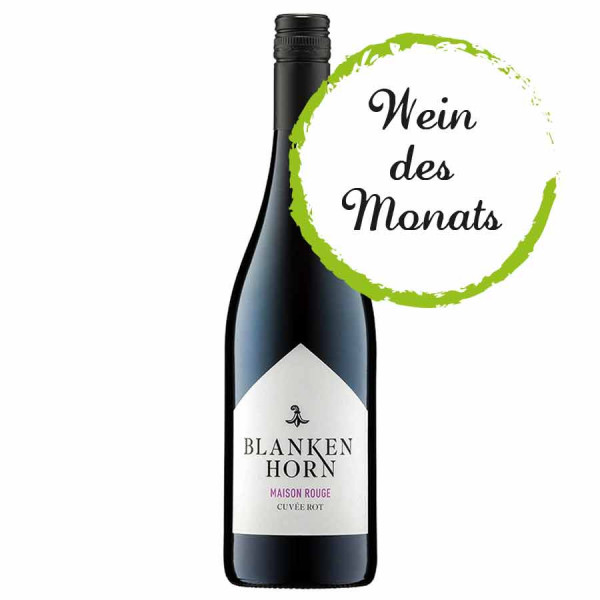 Maison Rouge Cuvée Rot 2018, tr. WEIN des MONATS 11/2021 - Weingut Blankenhorn