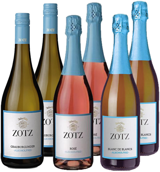 Das "Sündenfrei" Sekt- & Weinpaket - Weingut Julius ZOTZ 6 x 0.75l