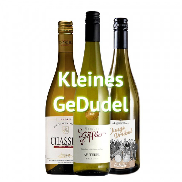 "Kleines GeDudel" - 3er Gutedel-Weinabo