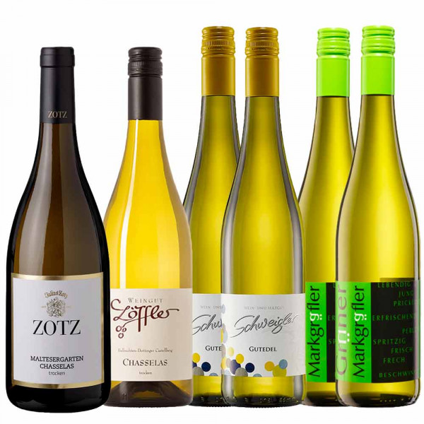 Gutedel Siegerweinpaket - Mondial du Chasselas 2021