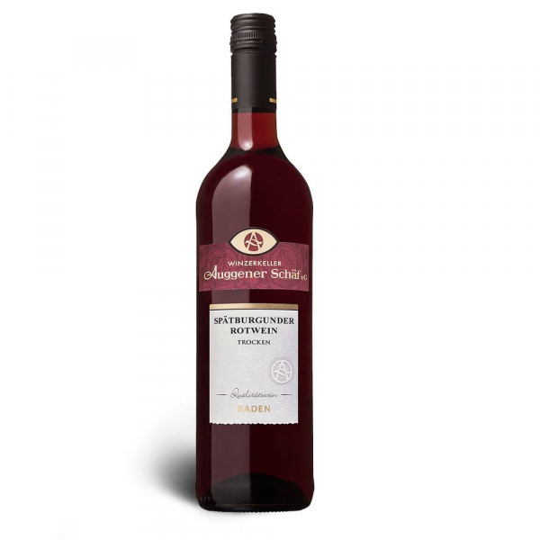 Spätburgunder Rotwein 2018 Qualitätswein trocken - Winzerkeller Auggener Schäf