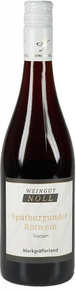 Spätburgunder Rotwein halbtrocken 2018 - Weingut Noll - ABVERKAUF