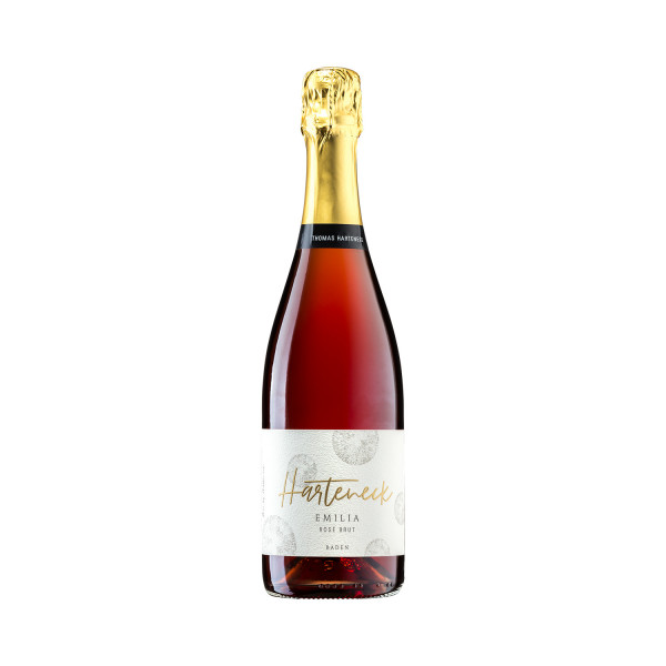 Emilia Rosé brut - Bio-Winzersekt - GOLD -Internationaler Bioweinpreis 2019 Weingut Harteneck - ABV
