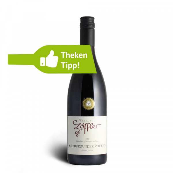 Spätburgunder Spätlese trocken 2014 Holzfass - Weingut Löffler