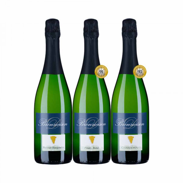 3er Siegerpaket - Meiningers Deutscher Sektpreis 2021 - Weingut Brenneisen