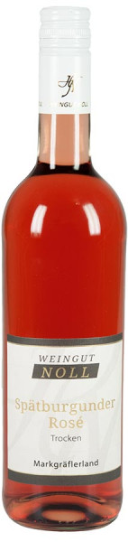 Spätburgunder Rosé trocken 2019 Qualitäswein Badisches Gold - Weingut Noll