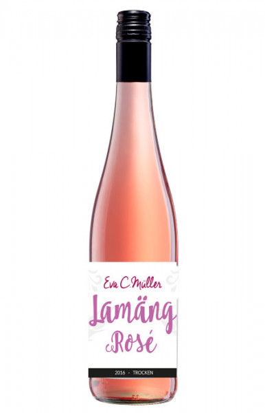 Rosé Cuvée "Lamäng" trocken 2017 - Eva C. Müller - HJM Weine (Deutsche Weinprinzessin 20/21)