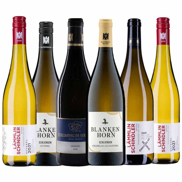 Markgräfler Gutedel VDP-Lagen Weinpaket - VDP.ERSTE LAGE® & VDP.ORTSWEIN Selektion