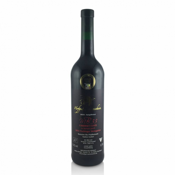 MB33 Cabernet Cuvée 2014 , Barrique Auslese trocken - Hofgut Sonnenschein - Biowein