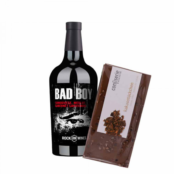 Wein & Schokolade - Geschenkset - Für IHN