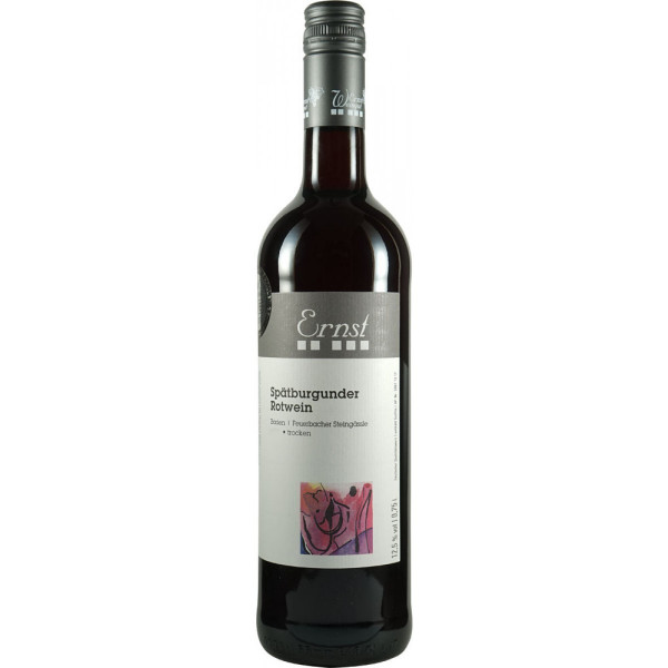 Spätburgunder "Feuerbacher Steingäßle" trocken 2017 - Weingut Ernst - ABVERKAUF