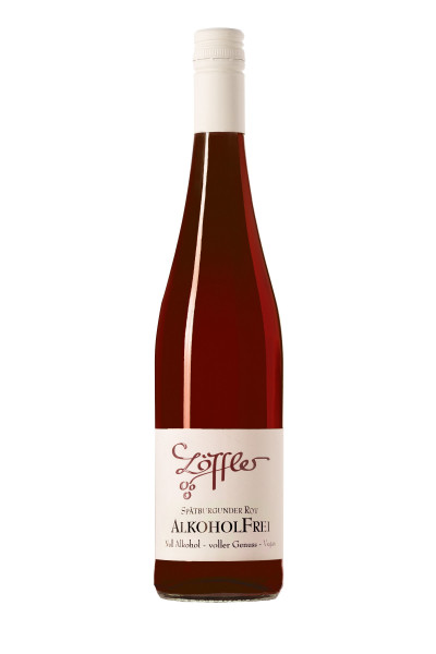 Alkoholfreier Wein Spätburgunder Rot 2020, Weingut Löffler