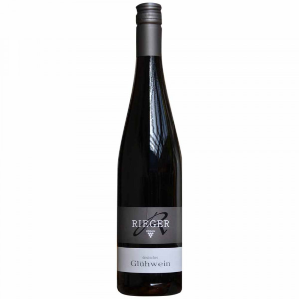 Roter Bio-Glühwein lieblich - Weingut Rieger - Biowein