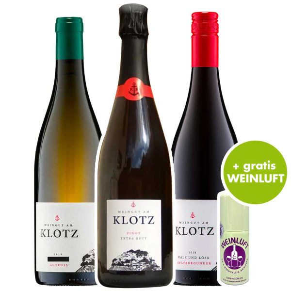 "3 Flaschen, 2 Profis" Online Weinprobe "Weingut am Klotz" am 28.10.2022