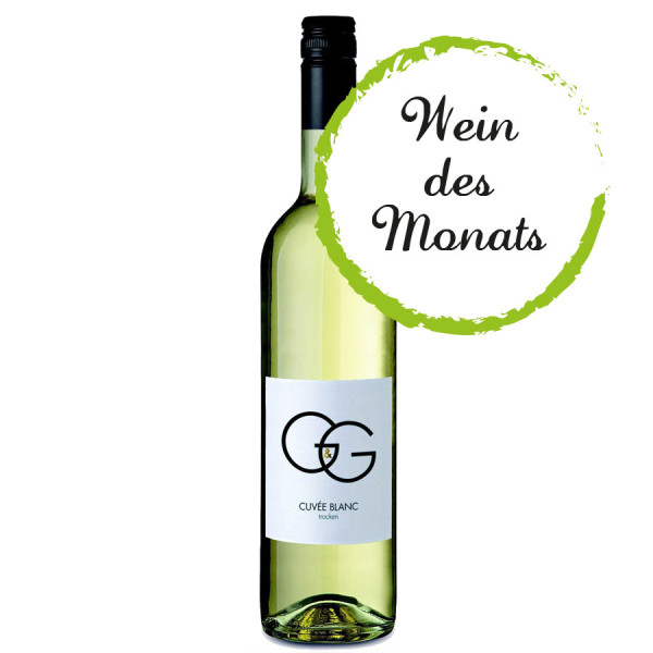 G&G - Weissweincuveè aus Gutedel & Gewürztraminer 2022 - WEIN des MONATS 04/2023 - Weingut Julius ZO