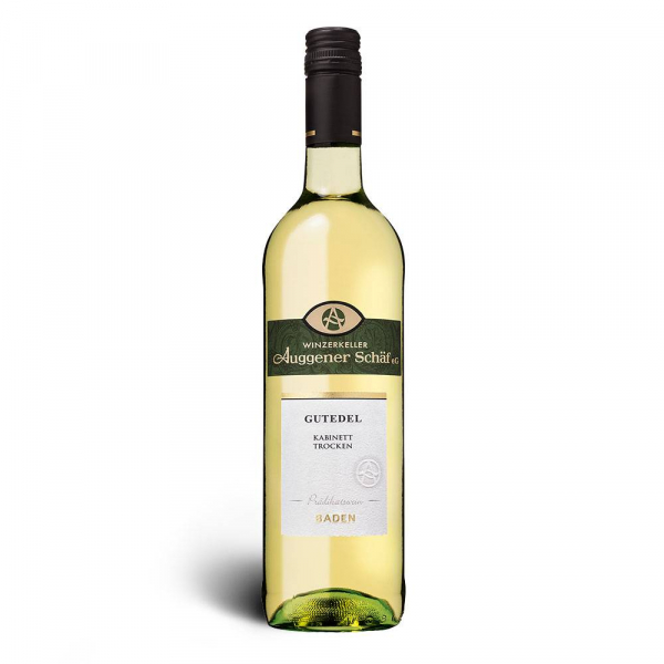 Gutedel, Kabinett trocken 2019 - Winzerkeller Auggener Schäf - ABVERKAUF