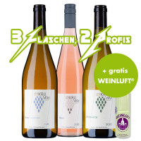"3 Flaschen, 2 Profis" Online Weinprobe "Weingut Krumm" inkl. gratis WEINLUFT® - 10.06.2022