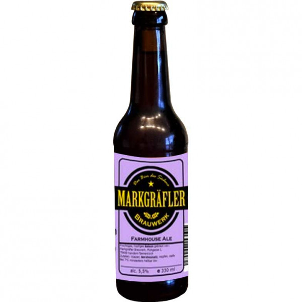 Farmhouse Ale - Saison 0,33 L - Markgräfler Brauwerk