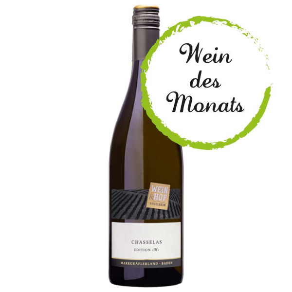 Chasselas EDITION »M« QbA 2021 trocken - Wein & Hof Hügelheim