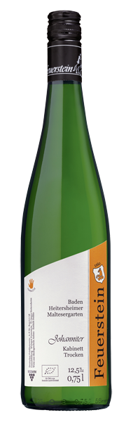 Johanniter Kabinett trocken 2022 BIO - Weingut Feuerstein