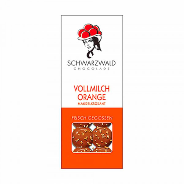 "CHOC au Vino" Pairing - Vollmilch Orange Mandelkrokant - Schwarzwald Chocolate