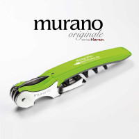 Original Murano Kellnermesser "Markgräfler Weintheke" Grün Original Murano Kellnermesser "Markgräfler Weintheke" Grün