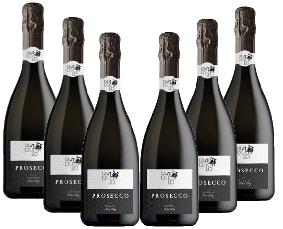 Di Carlo Prosecco Spumante Probierpaket 6 x 0.75l