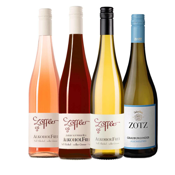 Probierpaket "Alkoholfrei" - 4x Alkoholfreier Wein