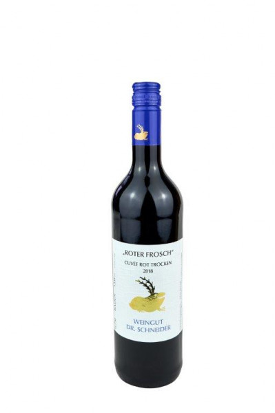 "Roter Frosch" Cuvée rot trocken 2018 - Weingut Dr. Schneider