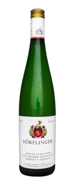2023 Grauer Burgunder Müllheimer Sonnhalde Kabinett trocken - Weingut Hermann Dörflinger