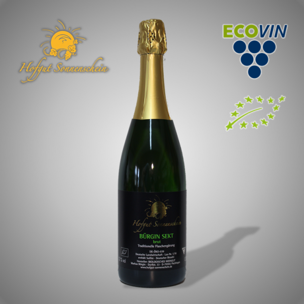 Bürgin Sekt - Hofgut Sonnenschein - Biowein