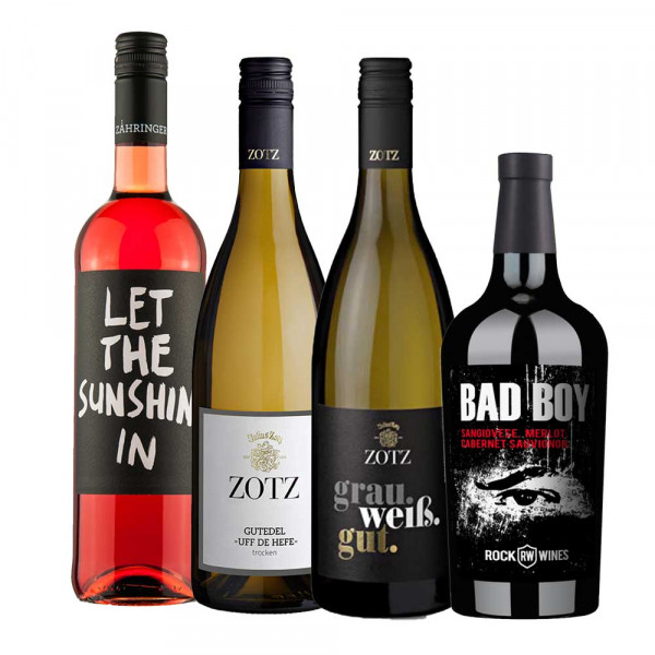 Firmen Online Weinproben Paket 2020/21 - 4er Weinpaket