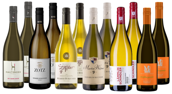 Weißburgunder Probierpaket Groß 12 x 0.75l