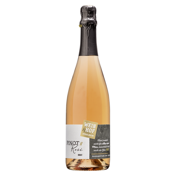 Pinot Rosé Sekt brut -Hofsekt- - Wein & Hof Hügelheim