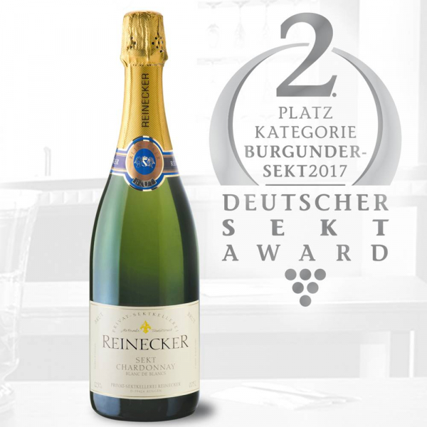 Chardonnay Brut - Blanc de blancs - Privat-Sektkellerei Reinecker
