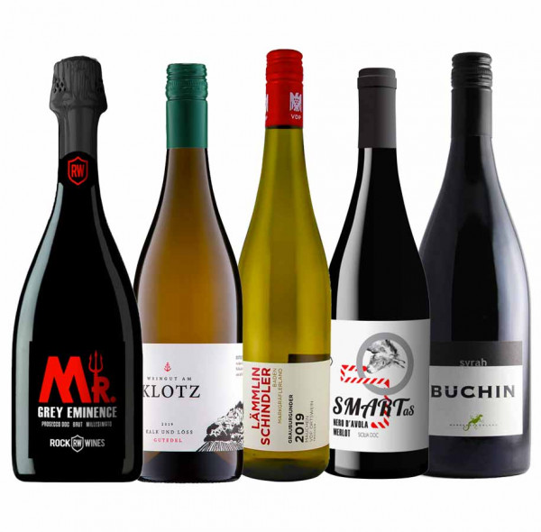 Weinpaket "Pizza & Wein ... das wird fein!" zur Online Weinprobe - On Demand